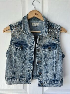 Architect Acid Wash Denim Jacket in Light Blue